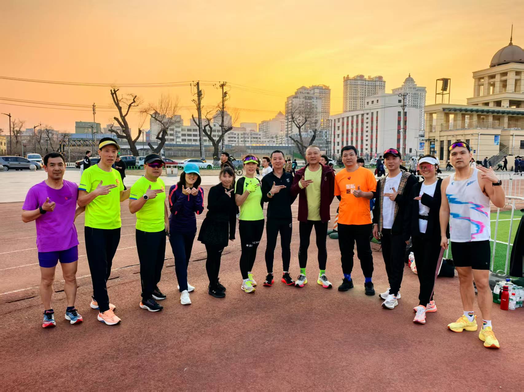 HRB26黑暗跑团龍跑天下队（哈尔滨站）4月16日星期三公益例跑