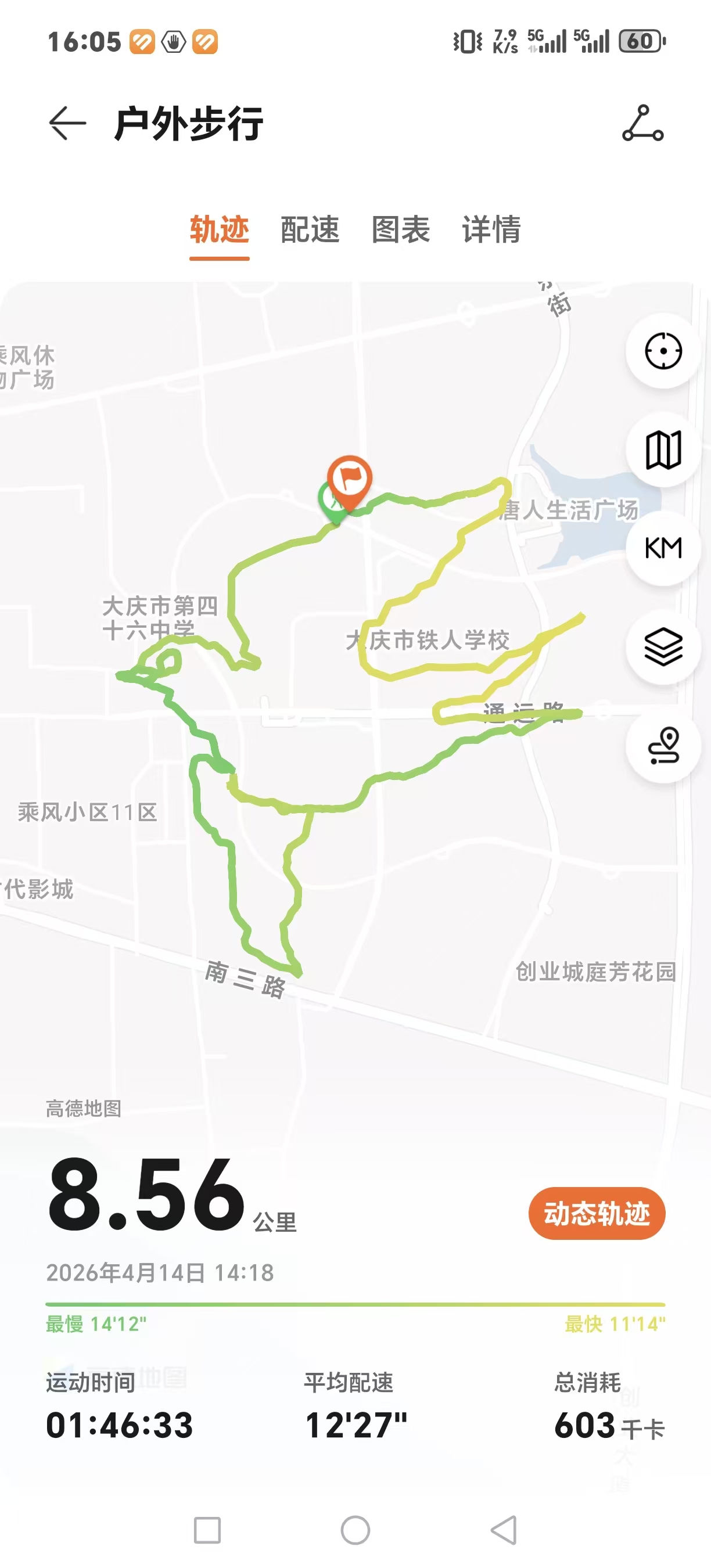 DQ64黑暗跑团（黑龙江大庆站）2026.4.14创业城迎新春燕子图徒步活动